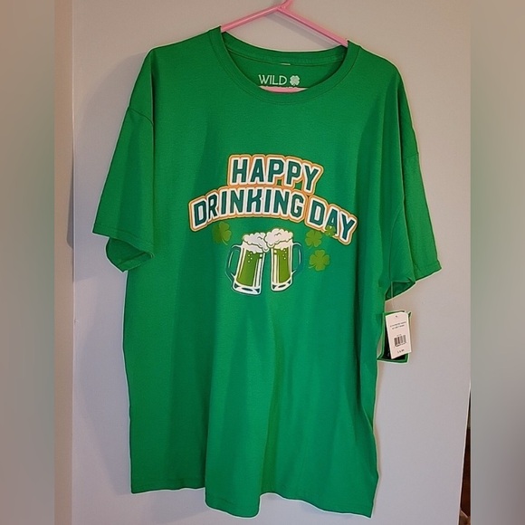 NWT St. Patrick’s Day Sz XL Green Graphic T Shirt - Picture 6 of 8